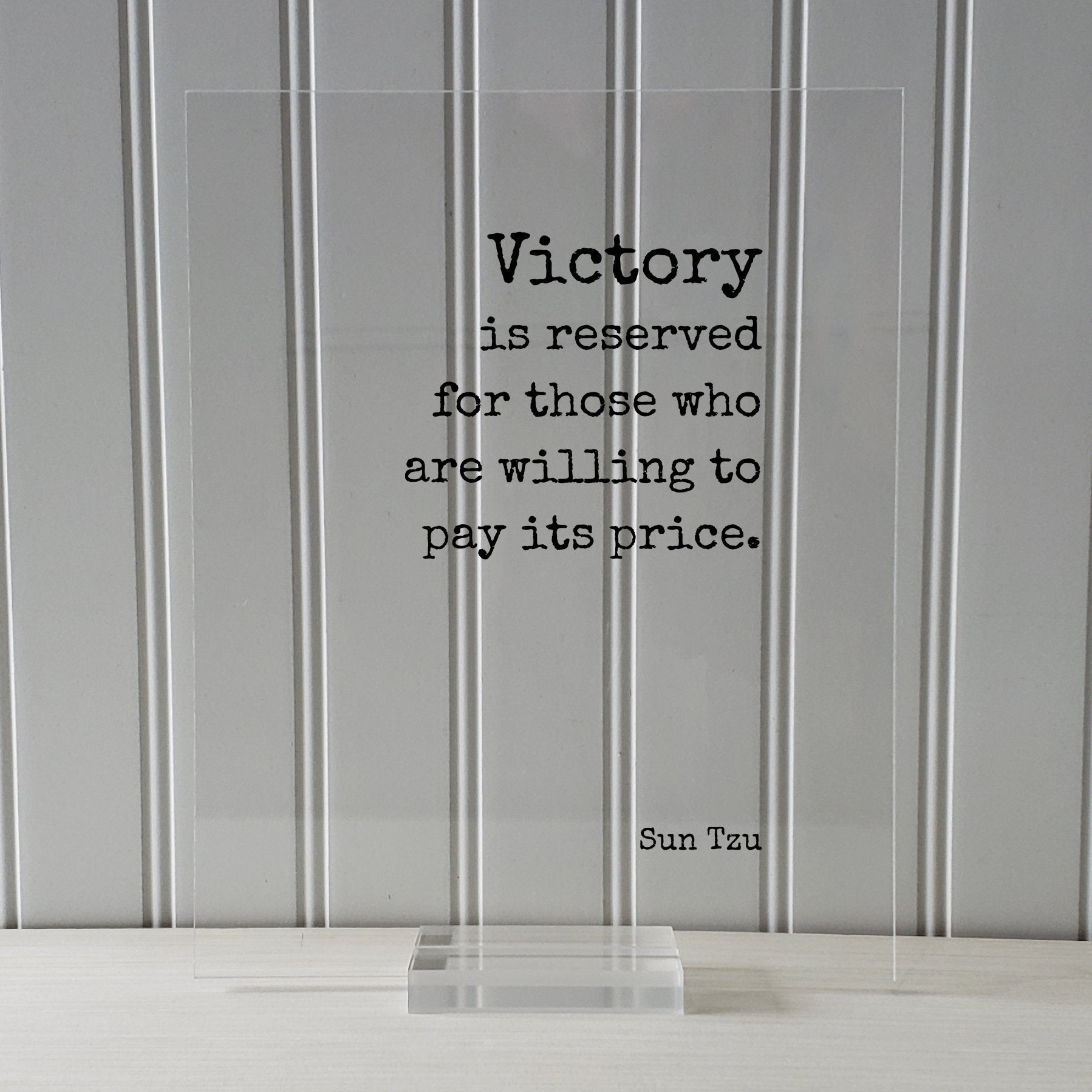 Sun Tzu - Victory is reserved for those who are willing to pay its price. Hard Work Motivation Success Business Progress Inspiration Workout
