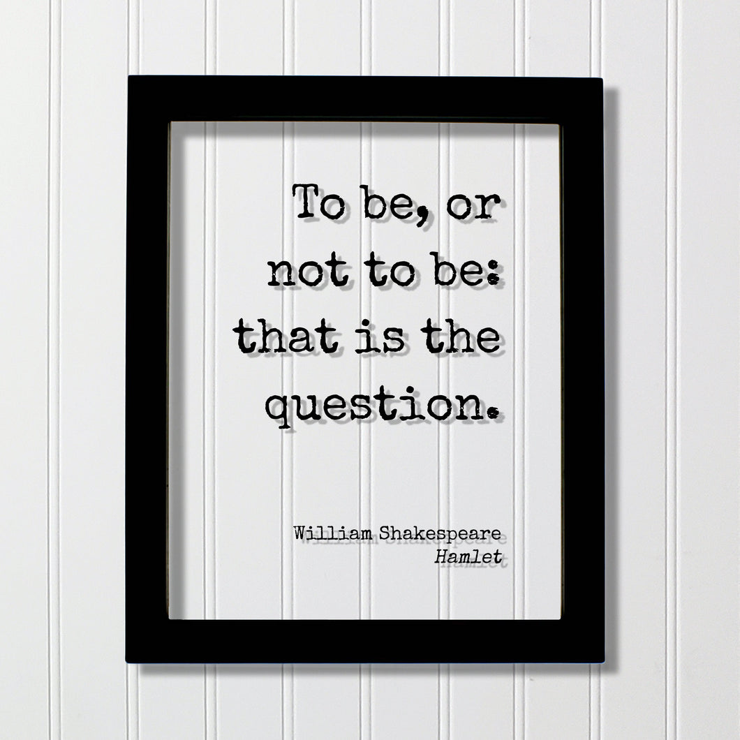 william shakespeare quotes to be or not to be