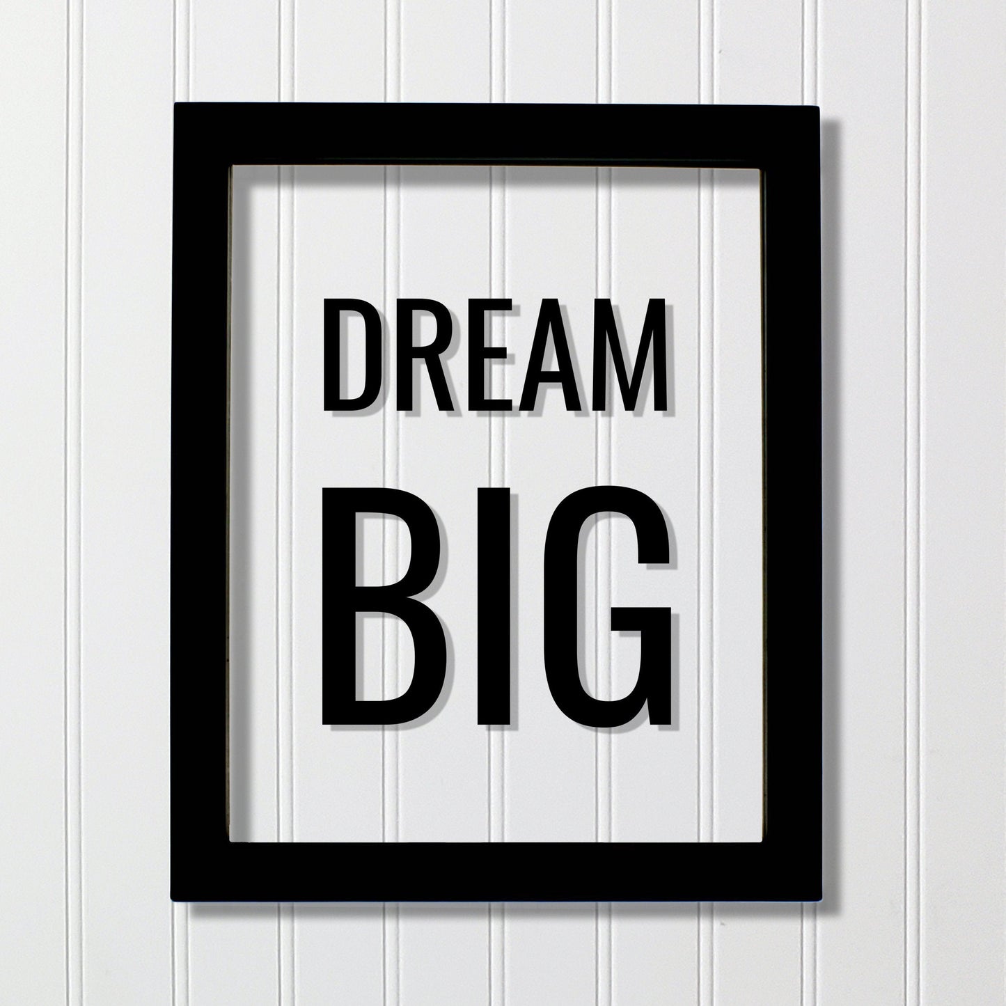 Dream Big - Floating Quote - Believe in your dreams Imagination - Motivation Success Business Progress Inspiration Achievement Victory